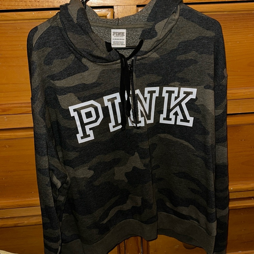 Victorias Secret (Pink) Camo Sweater